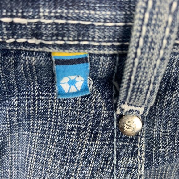 Southpole Denim Shorts Mens 38 Blue Jorts Relaxed Fit Streetwear Y2K - Picture 2 of 15